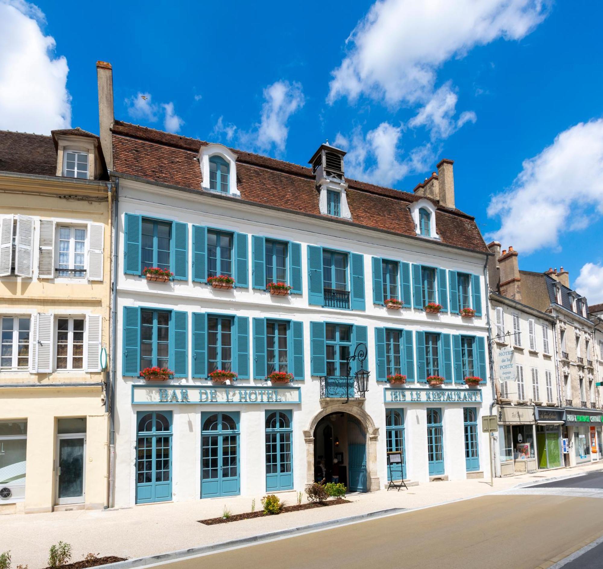 Hotel De La Poste Avallon Exterior foto